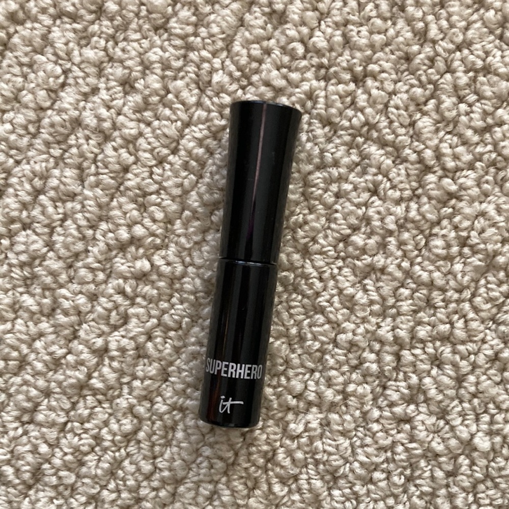 NEW it Cosmetics Superhero Super Black Mascara Travel Size Mini Black NWOB
